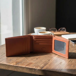 Billetera 236 cuero vacuno premium con protección RFID