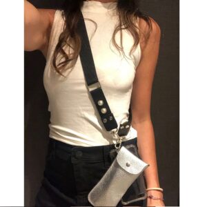 Correa Black con perlas