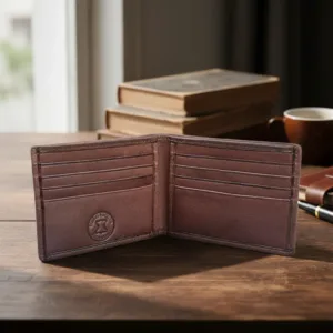 Billetera 985 cuero vacuno premium con protección Rfid