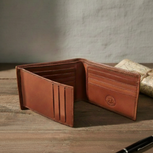 Billetera con volante 946 cuero vacuno premium con proteccion Rfid