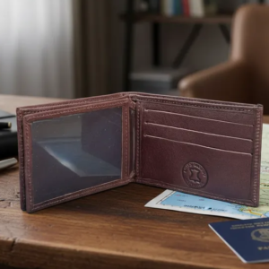 Billetera 109 cuero vacuno premium con protección Rfid