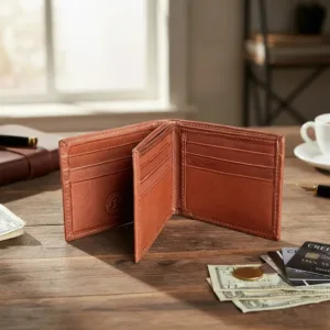 BILLETERA 122 cuero vacuno premium con protección RFID