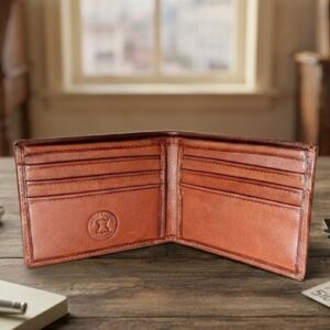 BILLETERA 111 cuero vacuno premium con protección RFID
