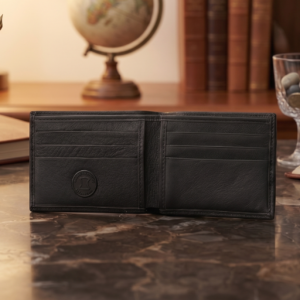 Billetera 108 cuero vacuno premium con protección RFID